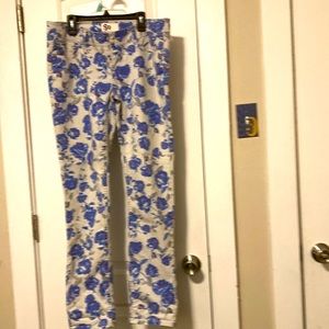 SO floral jeans